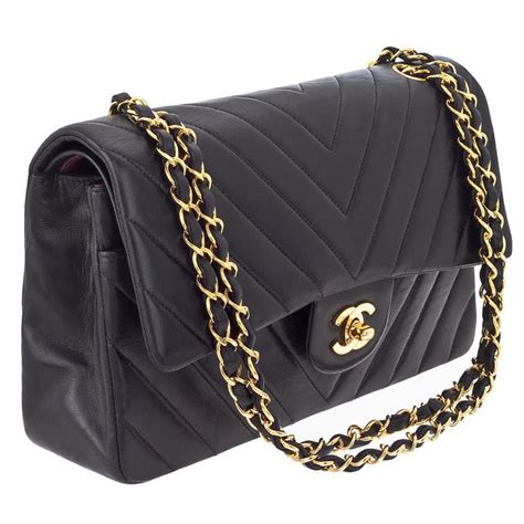 chanel chevron easy flap|Chanel classic flap shoulder bag.